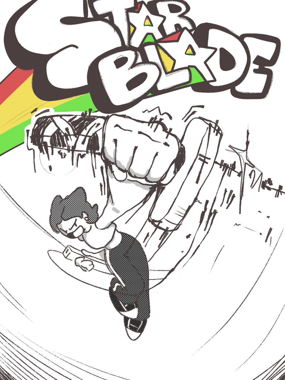Star Blade Poster Practice Star Blade Poster Practice